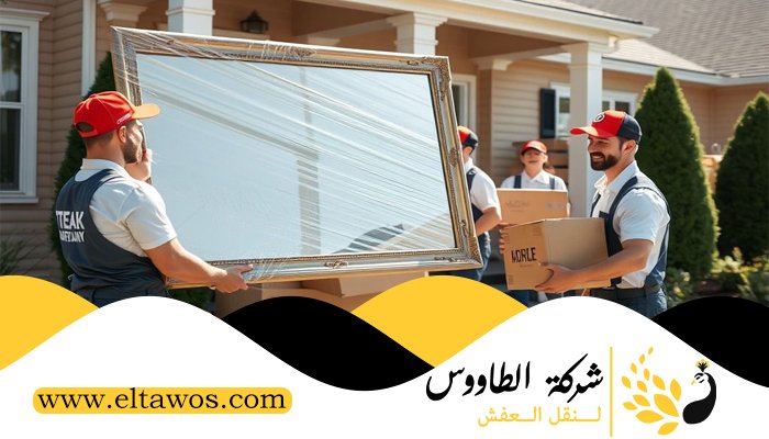 نقل عفش مع التغليف